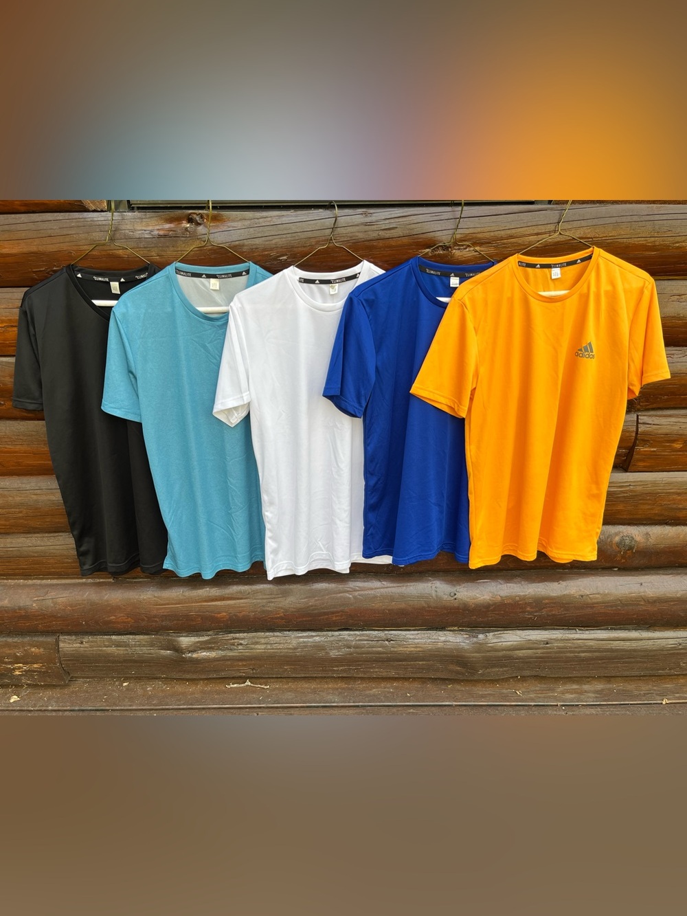 Men’s Adidas Athletic Tees - Lightweight Performance Shirts - Medium - $10 Each